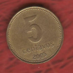 Argentina 5 centavos 2005 (Ko 921)