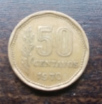 Argentina 50 centavos 1970