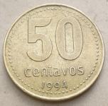 ARGENTINA 50 CENTAVOS 1994