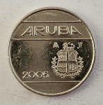 ARUBA- 10 CENTS 2005.