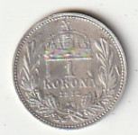 AU MAĐARSKA 1 KORONA 1912 AG UNC
