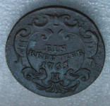 Austria 1 Kreuzer  1765 H