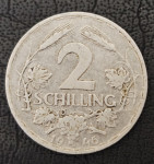 AUSTRIA- 2 SCHILLING 1946.