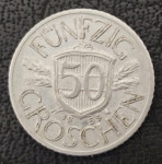 AUSTRIA- 50 GROSCHEN 1955.