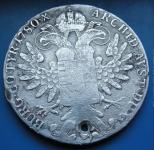 Austria - Habsburg 1 Taler - Maria Theresia 1780 Silver