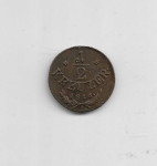 Austrija 1/2  Kreuzer 1816 A