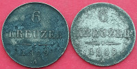 Austrija 6 kr.,1849 A