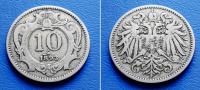 AUSTRIJA AUSTRIA 10 HELLER 1893 KM: 2802 - DVOGLAVI ORAO