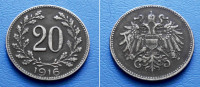 AUSTRIJA AUSTRIA 20 HELLER 1916 KM: 2826 - DVOGLAVI ORAO
