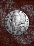 AUSTRIJA - Srebrnjak 10 schilling, iz 1957. (šiling)