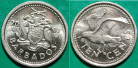 Barbados 10 cents, 2007 ***/