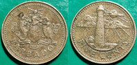 Barbados 5 cents, 1997 ***/