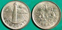 Barbados 5 cents, 2016 ***/