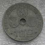 BELGIUM 10 CENTIMES 1942 BELGIE-BELGIQUE