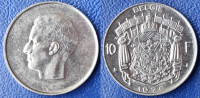 Belgium 10 francs, 1976 Legend in Dutch - 'BELGIE' ***/ 1,00 EURO !!!