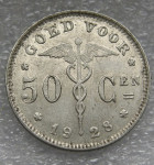 BELGIUM 50 CENTIMES 1928