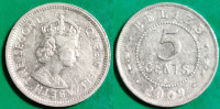Belize 5 cents, 2009 ***/