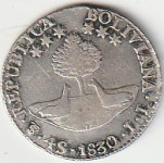 BOLIVIA 4 S 1830