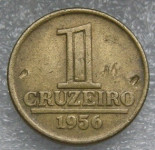 BRAZIL 1 CRUZEIRO 1956