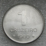 BRAZIL 1 CRUZEIRO 1980