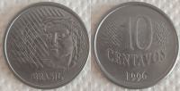 Brazil 10 centavos, 1996 ****/