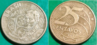 Brazil 25 centavos, 2007 ***/