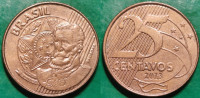 Brazil 25 centavos, 2013 ***/