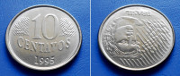 BRAZIL BRASIL 10 CENTAVOS 1995 KM: 633 - LAUERAT SLOBODE
