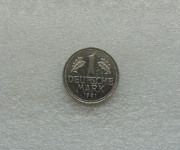 BRD 1 Deutsche Mark 1991 J