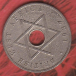 British West Africa One penny 1937 (Ko 1217 ) RRR