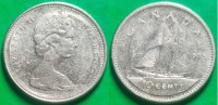 Canada 10 cents, 1975 ***/