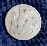 Čehoslovačka 1 kruna 1922
