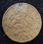 ČEŠKA 20 KRUNA 2004