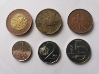 Češka kovanice lot 6kom