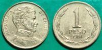Chile 1 peso, 1984 ***/