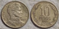 Chile 10 pesos, 1993 ****/