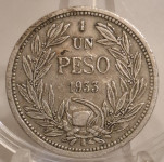 ČILE 1933 - 1 PEZO