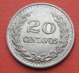 COLOMBIA 20 CENTAVOS 1972