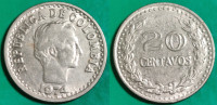 Colombia 20 centavos, 1974 ***/