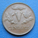 COLOMBIA 5 CENTAVOS 1976