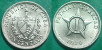 Cuba 1 centavo, 1970 ***/