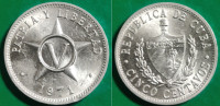 Cuba 5 centavos, 1971 ***/