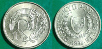 Cyprus 1 cent, 1998 ***/