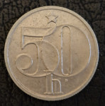 CZECHOSLOVAKIA- 50 HALERU 1979. (2)