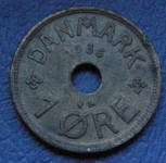DENMARK 1 ORE 1936