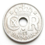 DENMARK 10 ORE 1935