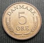 DENMARK 5 ORE 1969