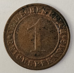 DEUTSCHES REICH- 1 REICHSPFENNIG 1936. G