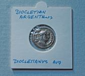 DIOKLECIJAN (284. - 305.) - ARGENTEUS - kovnica Sisicia - RIJETKO