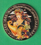djevica - Velika kovanica u boji horoskop unc - vat.box 1